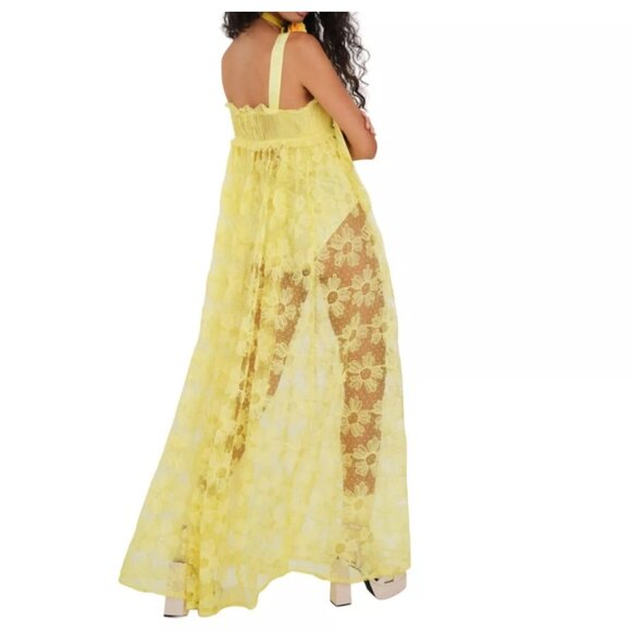 NWT Emma Maxi Dress By For Love And Lemons $350 Size M - Picture 5 of 9